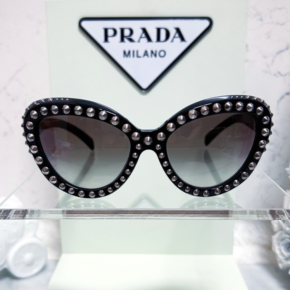 Prada Accessories - Authentic Prada RARE Limited Edition Studded Gradient Cat Eye Sunglasses